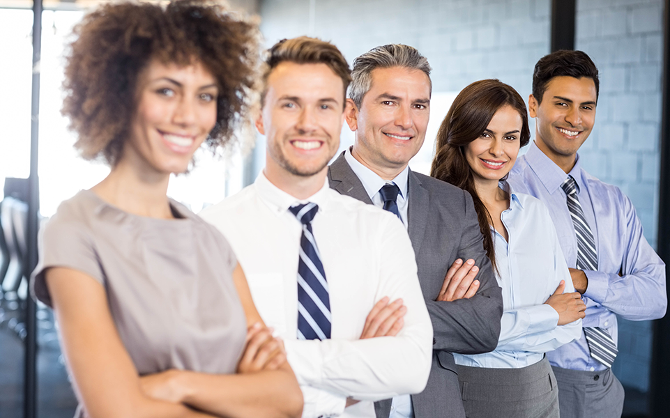 Picture of diverse group of professionals